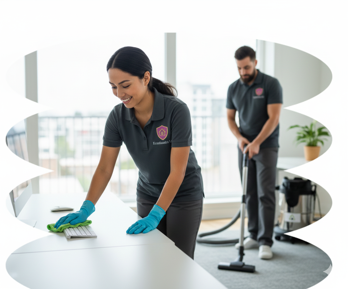 Ecclesiastics Ltd team providing professional cleaning services